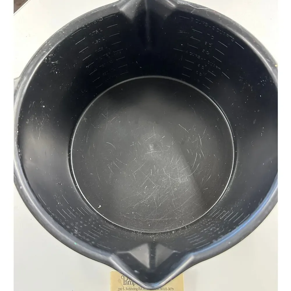 Pampered Chef Black Large 2Qt Micro Cooker Rice Veggie Steamer Strainer